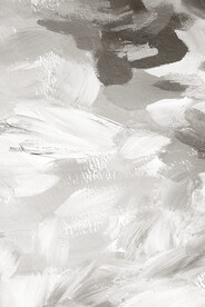 轻奢装饰画 灰白抽象画