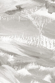 轻奢装饰画 灰白抽象画