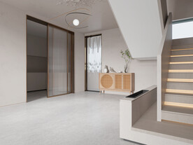 现代极简 轻奢餐厅 空场景