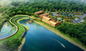 码头景观效果图