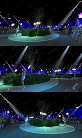 舞美设计灯光另下