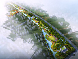 公园城市效果图