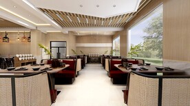 高端餐厅装修效果图