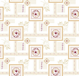 数码民族风格子星星