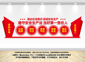 安全生产月文化墙