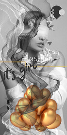 时尚美女玄关装饰画