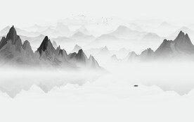 新中式背景墙