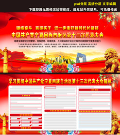 宁夏自治区第十三次代表大会