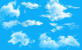 蓝天白云