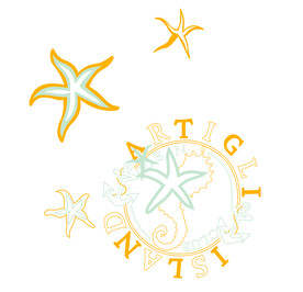 数码英文海星裁片