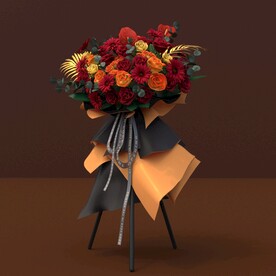 开业花篮su模型