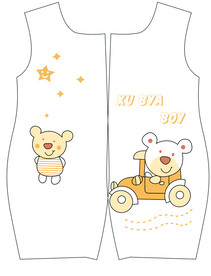 数码卡通定位裁片