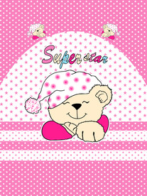 数码卡通帽子熊