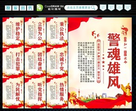 警察标语