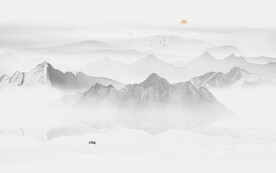 新中式山水画