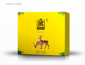 鹿茸酒包装 
