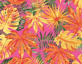 热带叶 叶子图案