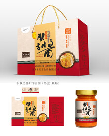 蟹黄酱包装 
