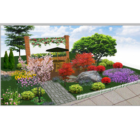 公园一角街角公园