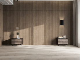 现代极简轻奢卧室背景墙