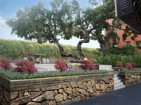 乡村振兴美丽乡村改造绿化效果图