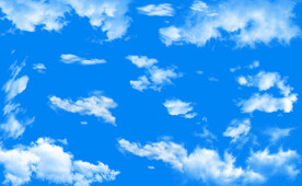 蓝天白云