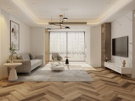 现代简约客厅效果图