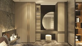 轻奢 衣柜 梳妆台