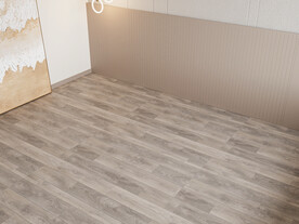 俯视卧室空场景