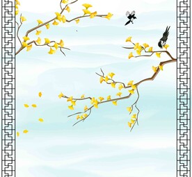 高清分层推拉门打印图