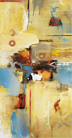 轻奢装饰画 抽象油画 彩绘