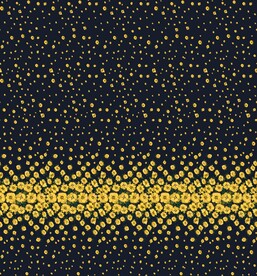 黄色小碎花图案