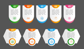 标题类目数据图表