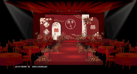 新中式婚礼舞台