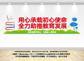 校园教育文化墙