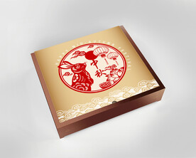 中秋月饼包装礼盒(平面图)
