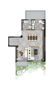 户型图 家配图 洋房图图片