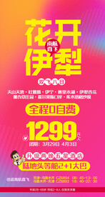 新疆特价旅游海报