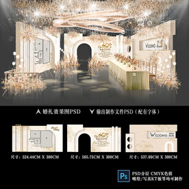 欧式香槟色婚礼