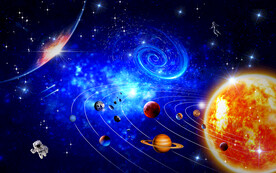 宇宙星空太阳系