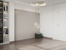 现代轻奢卧室3D场景 空间设计