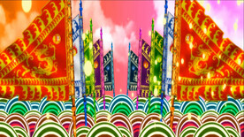 说唱脸谱 伴奏 舞台背景视频