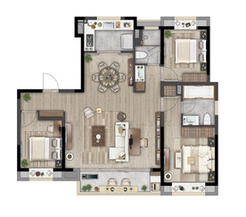 户型图 家配图 洋房图图片