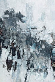 轻奢手绘抽象油画装饰画