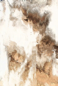 抽象几何色块划痕拼接油画玄关