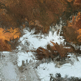 抽象油画装饰画轻奢手绘极简画