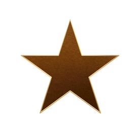 金色五角星元素