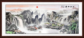 国画山水画
