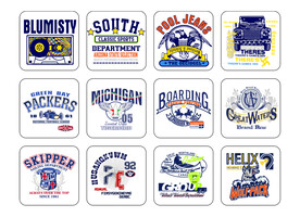 服装图案设计服装印花图案