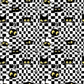 酷炫猫猫卡通图案